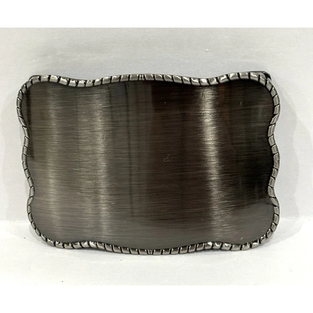 Wallet Buckle Gunmetal Metal Belt Buckle Hidden Wallet Card Holder Patented